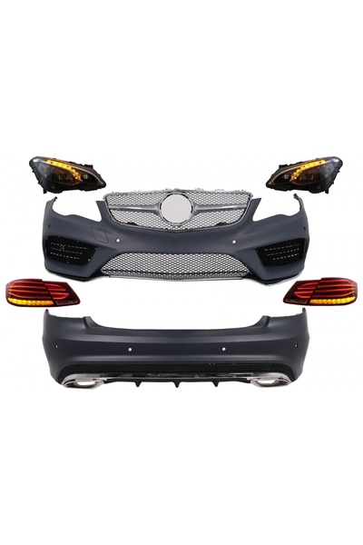 tuningset Kit complet de caroserie compatibil cu Mercedes E-Class C207 Coupe ...