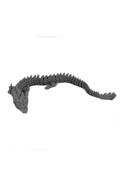 Sani Figurină Sani, Dragon, 30 cm, imprimare 3D, gri