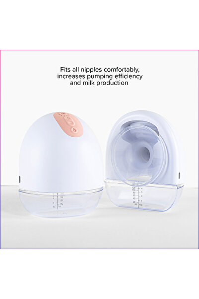 Others Breast Pump, Wireless Electric Portable Breast Pump with 2 Modes & 8 Levels, Wearable & Hands-free, extremely Slient, Fully Mobile App Integrated (27MM Flange)