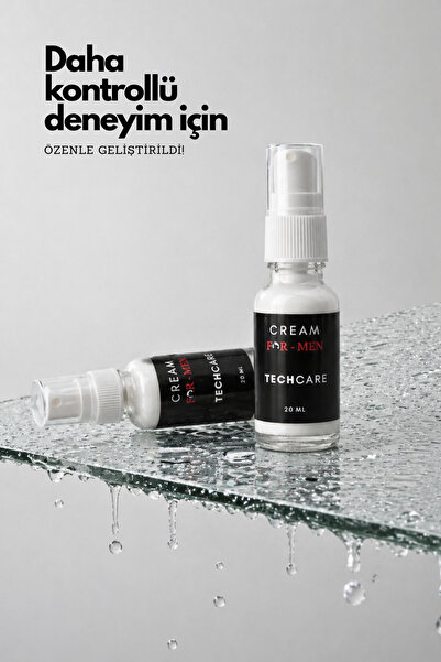Tech Care Erkek Kremi Uzun Süren Deneyim-For Men Premium Cream-Geciktir 20ML