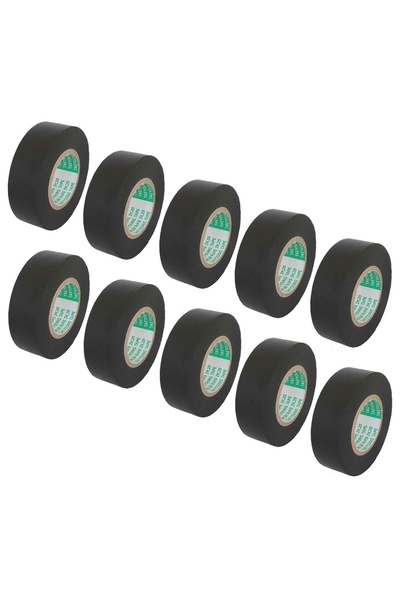 Taeyoung (10 Adet) İzolasyon Bant 19mm Geniş Elektrik İzole Bant Made İn Kore...
