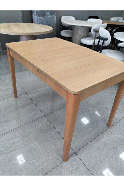 güneyahşapmobilya 130 X 80 CM ORTADAN ACILIR MASA