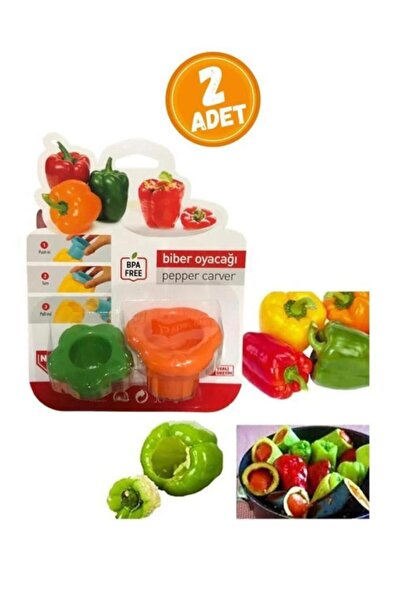 abnturk Sihirli Dolma Aparatları Biber Oyacağı Pratik Kolay Dolma Aparat Seti...