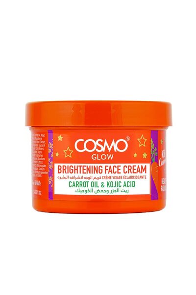 Cosmo Glow Brightening Face Cream 125ml | Carrot Oil and Kojic Acid
