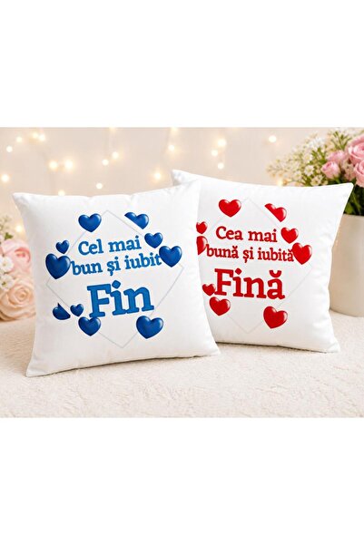 OEM Fine & Fine Gift Set, 2 Personalized Pillows