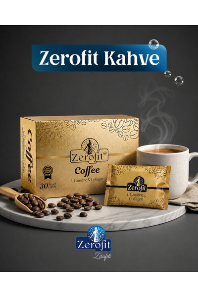 Zerofit kahve kolajen& lcarnitine ekstratlı 30lu şaşe