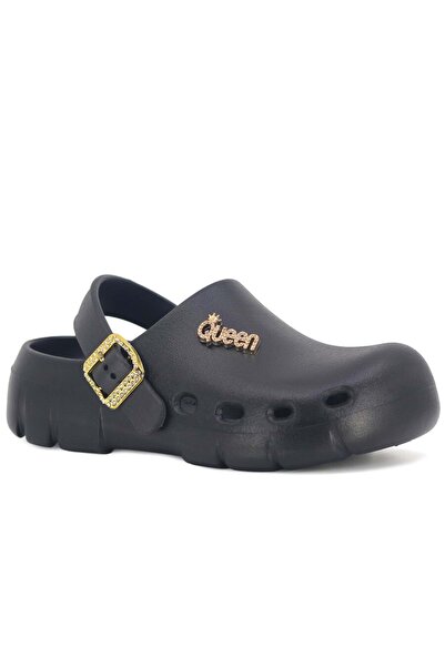 Kids Club Shoes الكبار 1400 سابو دكتور ونعل ممرضة أورثوبيديك نسائي أسود