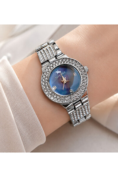Weluxa Vintage Stone Detailed Women's Wristwatch - Wl01J7809A