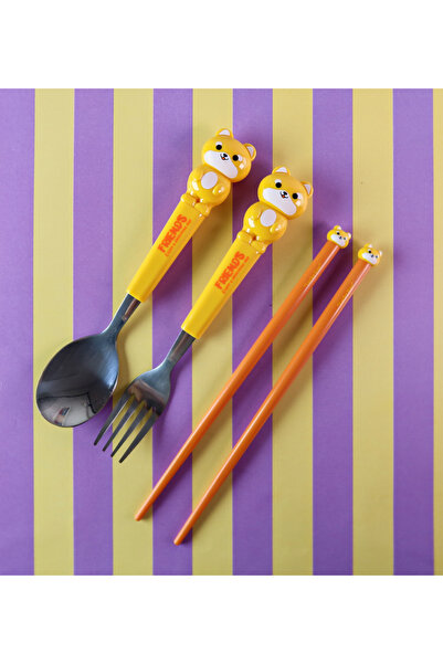 Gift Moda Çatal Kaşık Chopstick Seti BM-1896