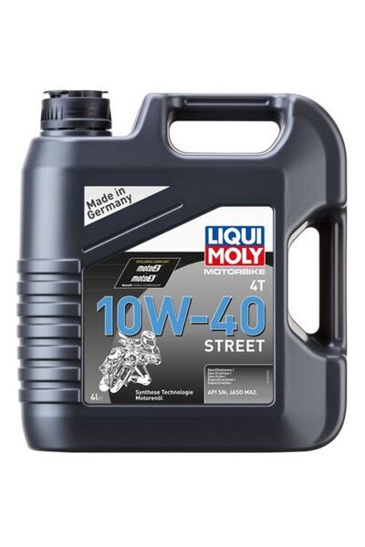 Liqui Moly 10W-40 4T Street 4 Litre Motosiklet Motor Yağı (1243)