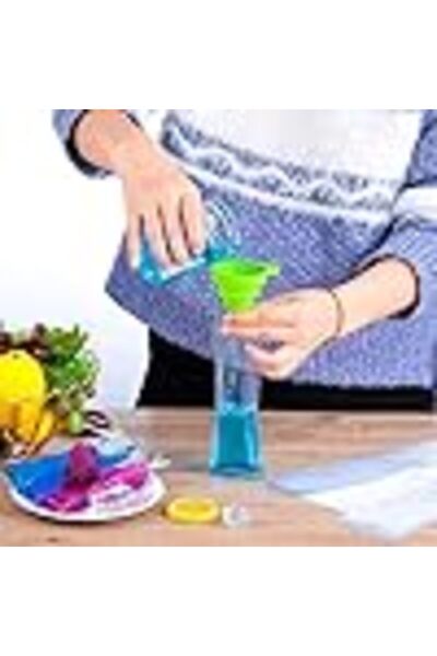 Arabest Disposable Popsicle Bags, Clear Freezer Bags, for Homemade Ice Pops a...