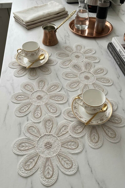 Çt Çeyizci Tekstil Sunumluk Peçete, Kokteyl Peçetesi, Kahve Yanı Sunumluk, Ba...