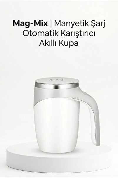 sepetrota Mag-Mix | Manyetik Şarj Otomatik Karıştırıcı Akıllı Kupa