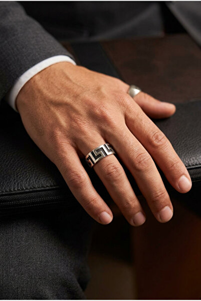 Begondio Special Design Masculine Adjustable Men's Ring