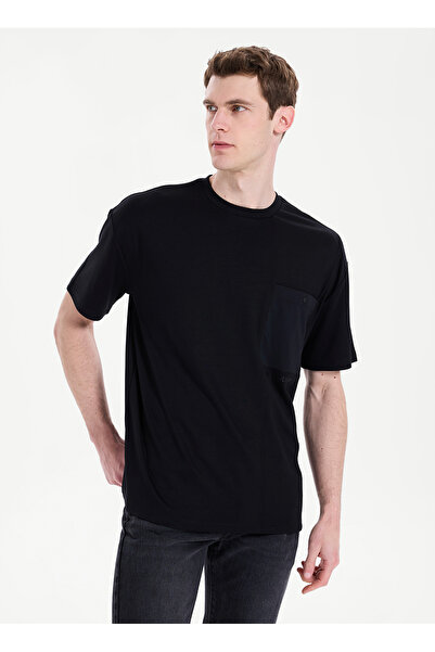 GMG FIRENZE Siyah Erkek Regular Fit T-Shirt GU26MSS03054