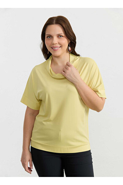 Selen Sarı Kadın Bluz 26YSL8446