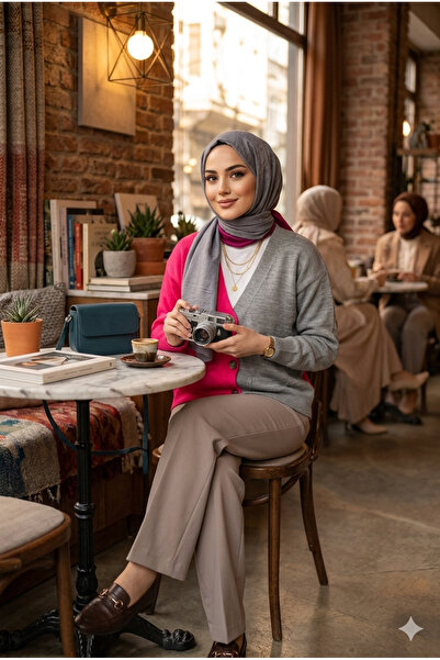 Asil Collection New Knitwear Cardigan Model