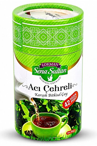 Lokman Sena Sultan Acı Çehreli Karışık Bitkisel Çay - 42'li Süzen Poşet