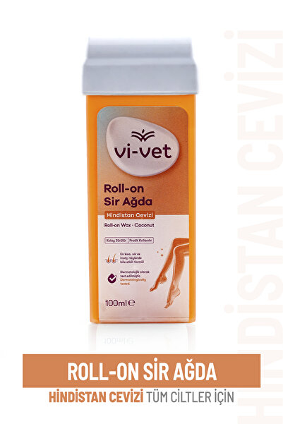 Vi-vet Roll-On Sir Ağda 100 ml Hindistan Cevizi