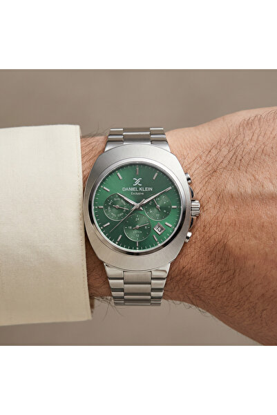 Daniel Klein Exclusive Silver Stainless Steel Watch for Men DK.1.14211-4