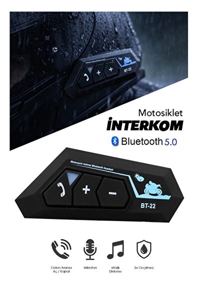 ErginGroup Kask Interkom Kulaklık Bluetooth Mikrofonlu Kablosuz kulaklık RGB ...