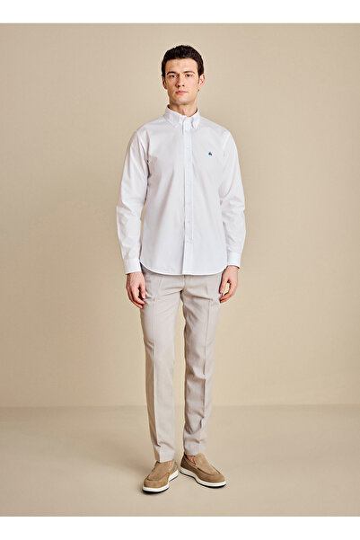 BROOKS BROTHERS Taş Erkek Standart Pantolon BBSS26MPT020