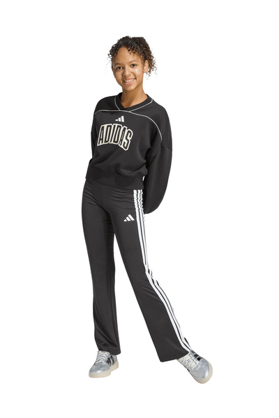 adidas Siyah Kız Çocuk Baskılı Sweatshirt KB7029 JG STD SWT