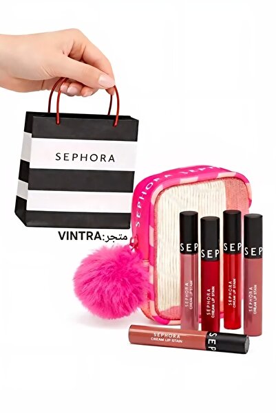 Sephora Favorites ألاصلي 100% مجموعة كريم ليب ستين الحصرية