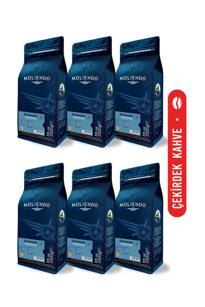 Moliendo Finest Coffee Guatemala Antigua SHB Yöresel Kahve Avantaj Paketi (Çe...