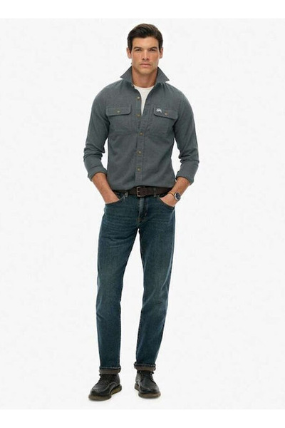 SUPERDRY Yeşil Erkek Regular Fit Gömlek M4010723A-6SI