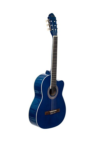 Bolero CB1-CW Kesik Kasa Klasik Gitar -Mavi