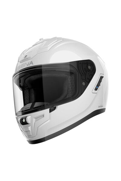 Sena Phantom Interkomlu Motosiklet Kaskı Beyaz