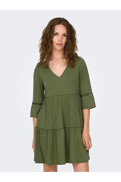 JDY Kleid aus Spitze JDYDORA Kurzes Kleid