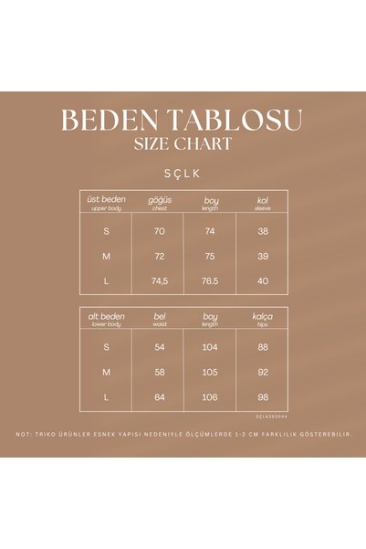 S.ÇLK Cotton Kimono Set for Women – Oversized Knitwear Beach Vacation Combination