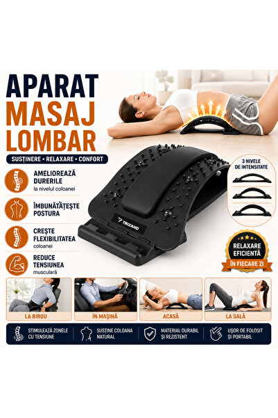 SMARTECH Dispozitiv de masaj lombar, relaxare musculară, corecție a posturii,...
