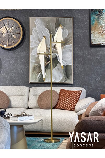 YASAR CONCEPT Luxi Kuşlu Lambader