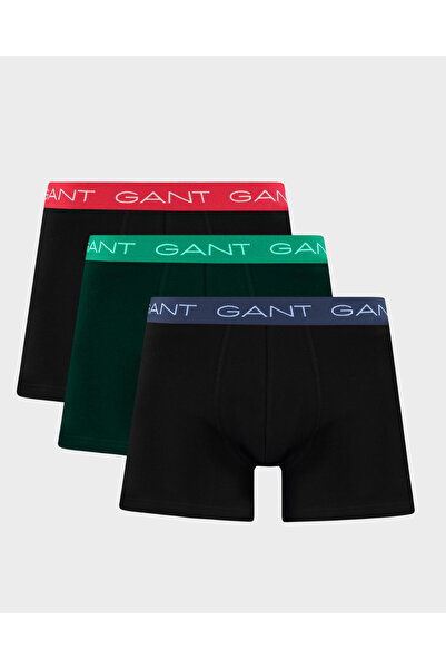 Gant Erkek Siyah Düz Boxer
