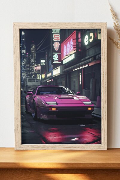 Luna Marissa Ροζ αφίσα Ferrari - Αφίσα αυτοκινήτου από γυαλιστερό χαρτί χωρίς...