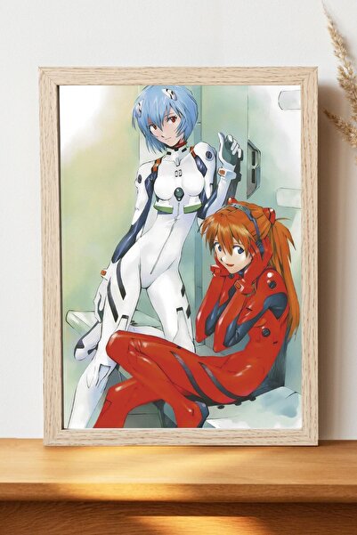 Luna Marissa Αφίσα Evangelion Asuka Rei - Αφίσα τοίχου από γυαλιστερό χαρτί χ...