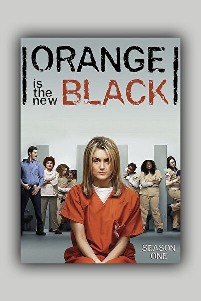 Luna Marissa Το σετ Orange είναι η νέα μαύρη αφίσα - Αφίσα τοίχου χωρίς πλαίσιο