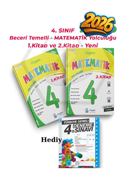 Üçgen Yayınları Üçgen Yayıncılık 4. Sınıf Matematik Yolculuğu