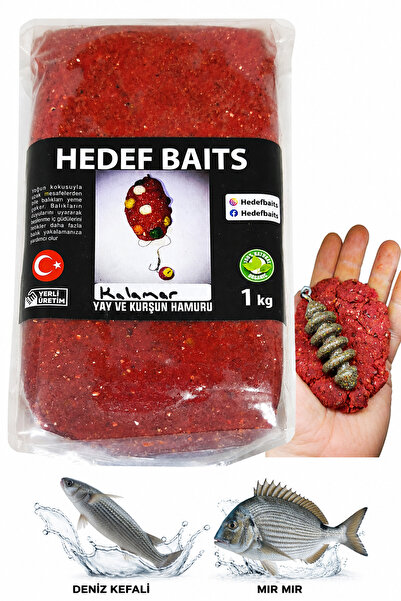 sr sazanrig Kokulu Hazır Sazan Alan Yemleme ve Yaylı Olta Yem Hamuru (1 KG)