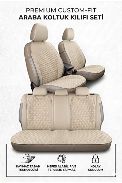 ER-AY OTO TEKSTİL Togg T10X Compatible Car Seat Cover Cushion Set - Non-Slip ...