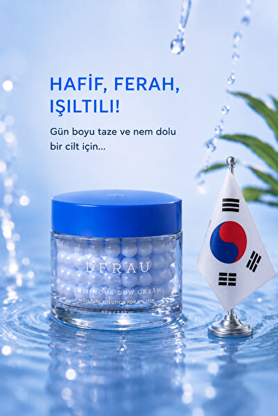 NATİNDA Dfrau Luminous Dew Cream – Intensive Moisture and Radiance Care Cream