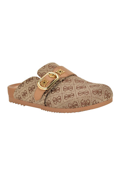 Guess Galavanta Slip On Clog Mule with Buckle Detail