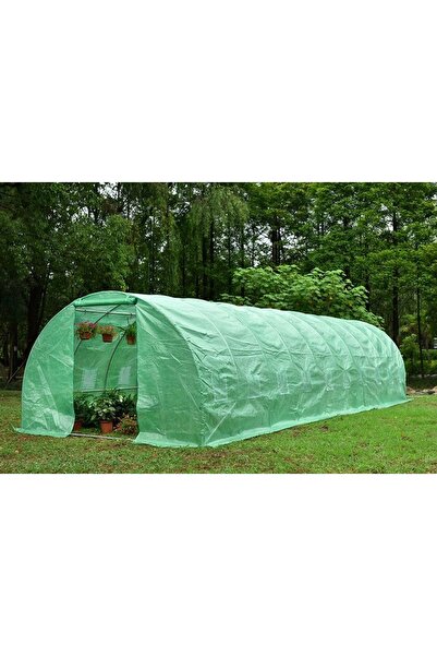 micul fermier Seră Solară/Micro-seră 10x3x2m, polietilenă, densitate 140g/mp UV4