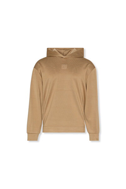 Calvin Klein Kahverengi Erkek Kapüşonlu Normal Sweatshirt LV04LD211G0S3_LS ST...