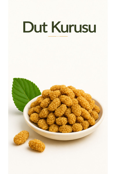 Şener Fruit Dried Mulberry Dried Mulberry Yellow 100 Gr Snack