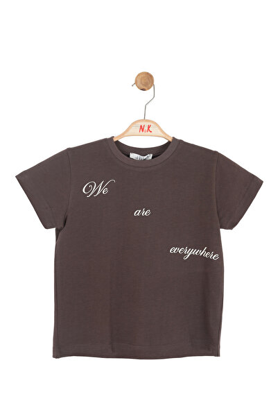 NK 31386 Tricou maro Darcy pentru fete