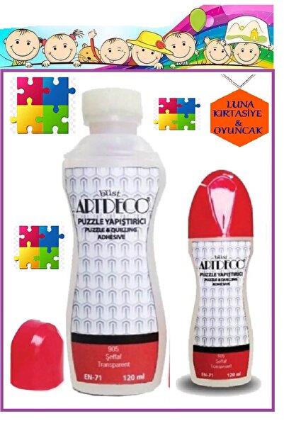 Artdeco Puzzle Yapıştırıcı 120 Ml Şeffaf Transparent